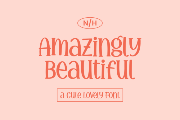 Amazingly Beautiful: A Font for Whimsical Designs