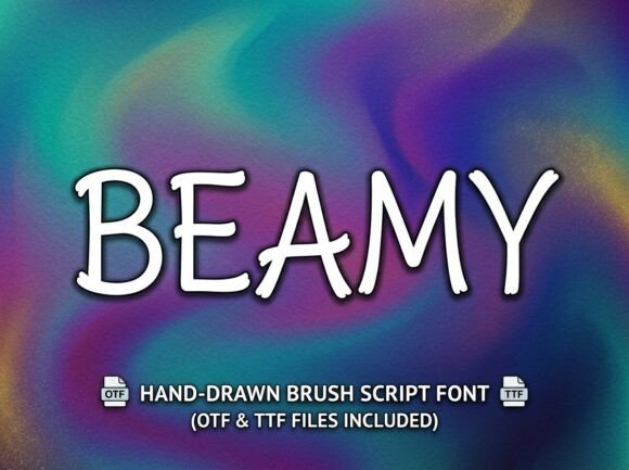 Beamy: A Bold Display Typeface for Impactful Designs