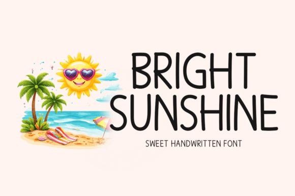 Bright Sunshine: A Versatile Display Font for Every Project