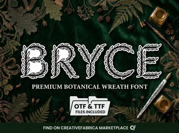 Bryce: A Commanding Display Typeface for Bold Design
