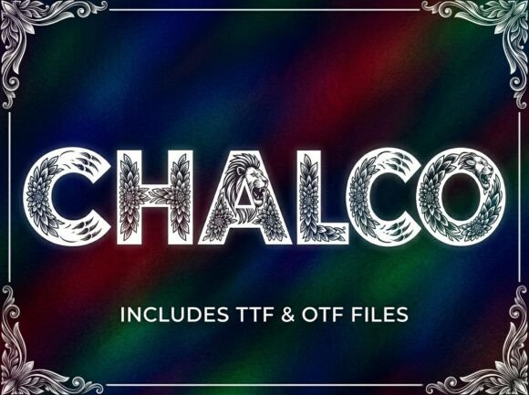 Chalco: A Stunning Display Typeface for Bold Designs