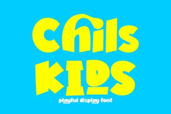 Chil Kids: A Font Bursting with Joyful Energy