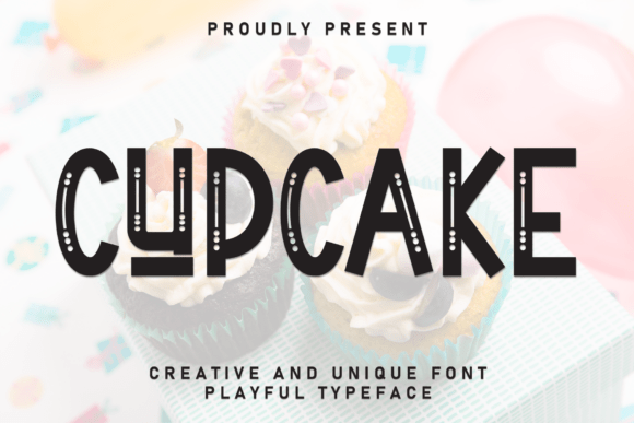 Cupcake: A Charming Font for Magical Design Moments