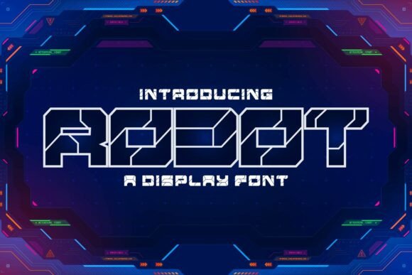 Discover the Robot Font: Bold, Fun, and Full of Character