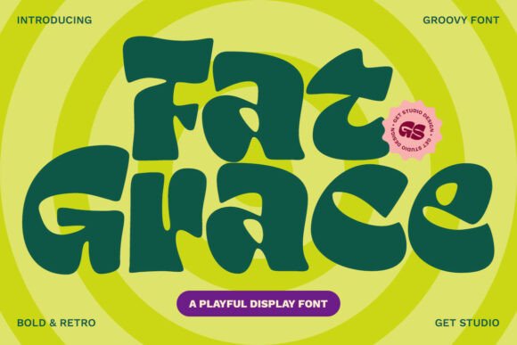 Fat Grace: The Playful Display Font That Brings Joy