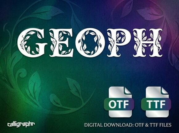 Geoph: A Bold Display Typeface for Creative Impact