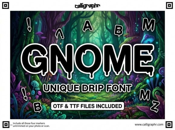 Gnome Font: A Bold Typeface for Unforgettable Designs