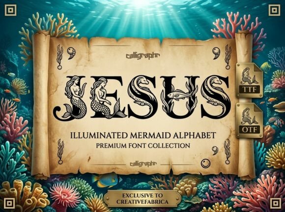 Jesus: The Bold All-Caps Display Font for Impactful Design