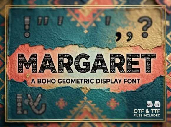 Margaret: A Stunning Display Font for Bold Designs