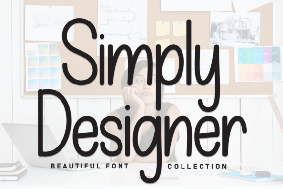 Simply Designer: A Whimsical Display Font for Creative Projects